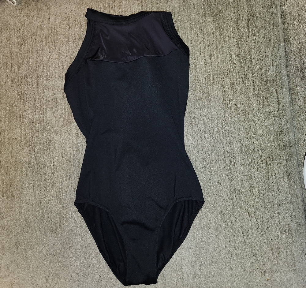 Bloch Black Sleeveless Leotard/bodysuit